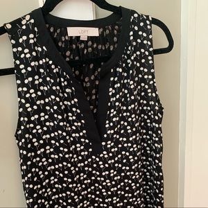 Loft Cherry Print Sleeveless Top